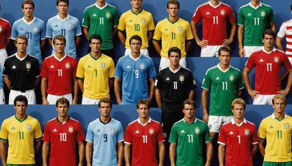 Les maillots emblématiques de la Coupe du Monde